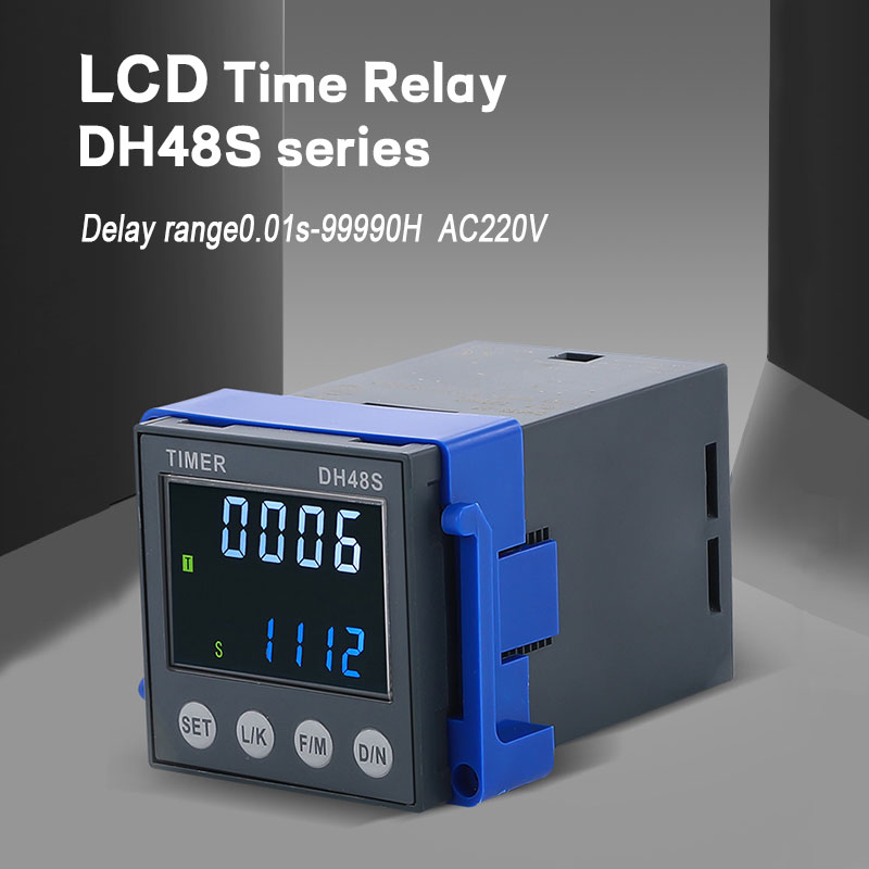 Shelly Relay Module - DH48S-1Z 2Z LED Programmable Delay Relay