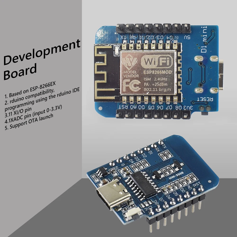 ESP8266 ESP-12F D1 Mini NodeMc - Esp8266 Nodemcu Board review and price