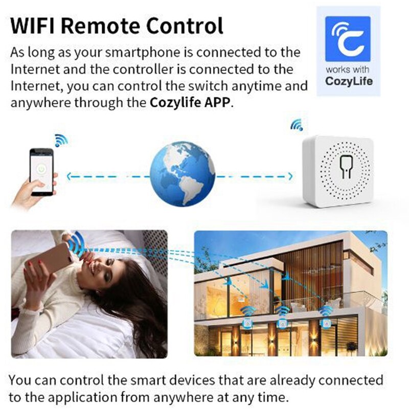 Tuya 16A Mini Wifi Smart Switc - Diy Home Automation Controller review and price
