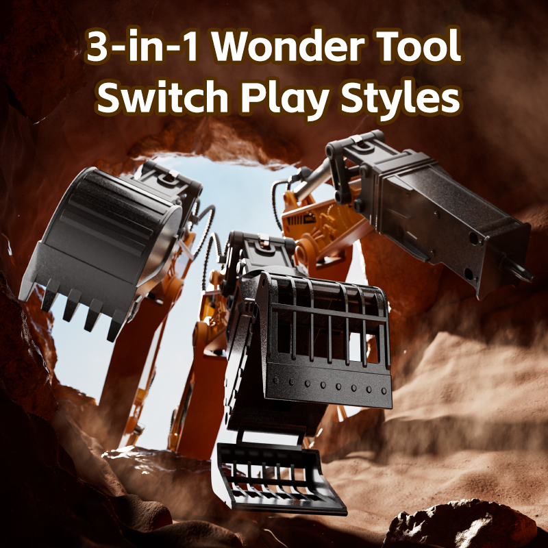 RC Alloy Excavator 14 Channel  - Home Automation Tutorial review and price