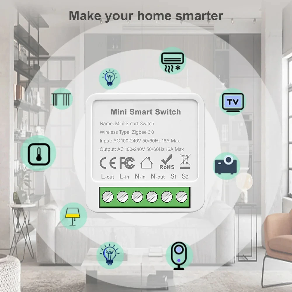 Mini WIFI Zigbee3.0 Smart Swit - Diy Home Automation Controller review and price
