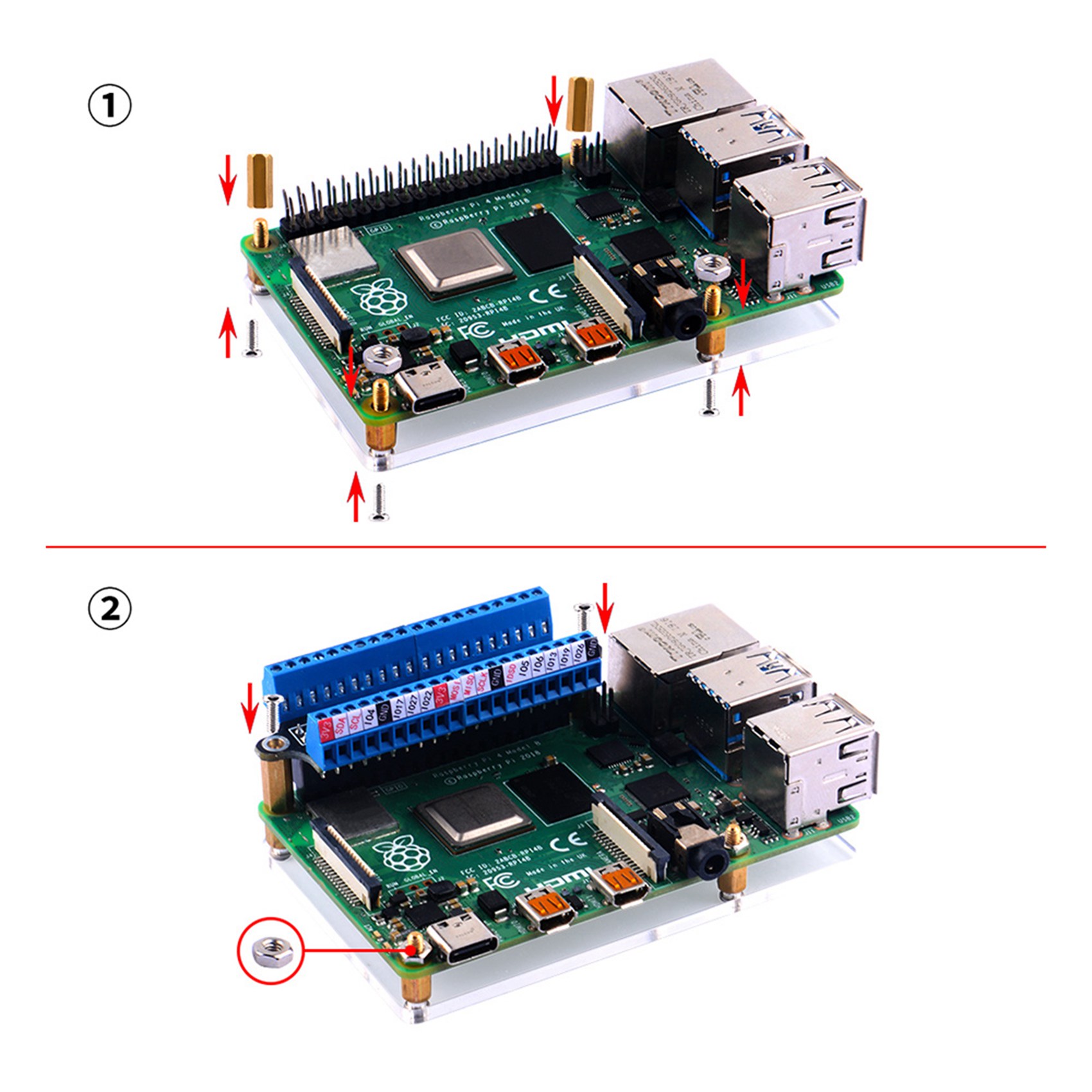 ABDE-2X Mini Terminal Breakout - Pi Zero W Board review and price